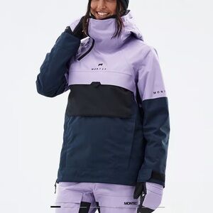 Montec ski & snowboard jacket. Lavender (size L).